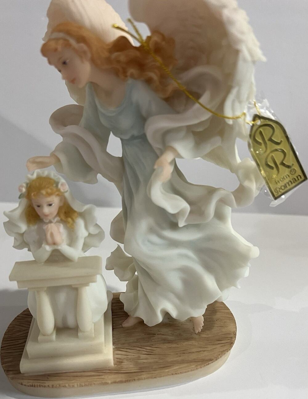 Seraphim Classics May God Bless You Communion Girl Angel Resin Figure w/ Box